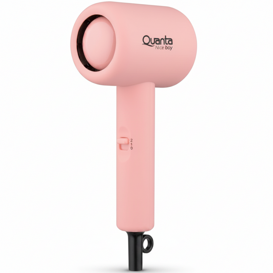 Secador de cabello Quanta -1000W / Bivolt - Rosa