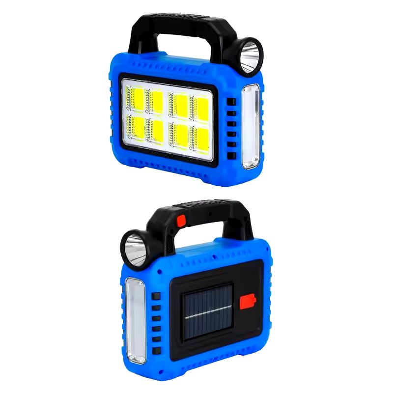 Lampara solar multifuncional