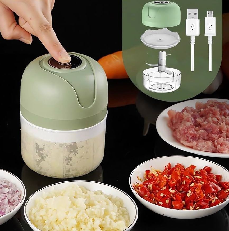 Mini cortador eléctrico de alimentos