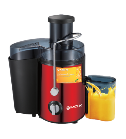 Extractor de jugo MOX 1000W 600ml — jugos frescos al instante