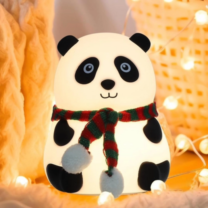 Lámpara LED Panda de Silicona