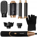Modelador de Cabello Prosper-6 En 1 -800W-220-240V - Negro/Dorado