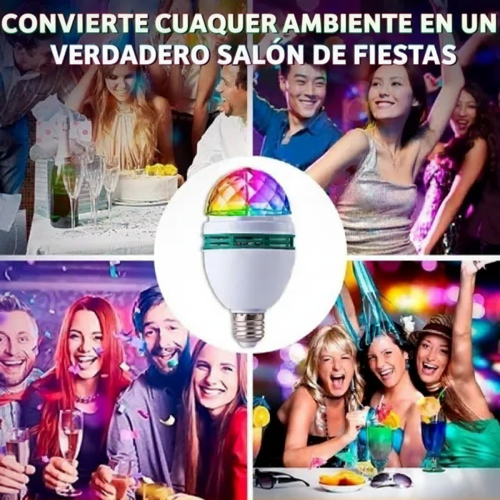 Foco Led Giratorio Colorido