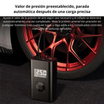 Compresor de Aire Portátil Tyre Pump -150Psi-5V - 2A-Con Accesorios - Negro