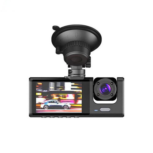 Cámara DVR Para Carro Blackbox-Full HD-1080P-5MP-5V-170º-Sensor-Microfono - Negro