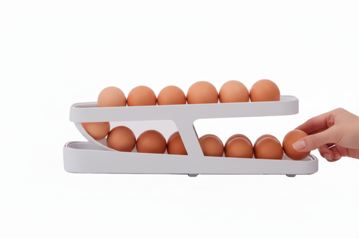 Dispensador de rodillo de huevo