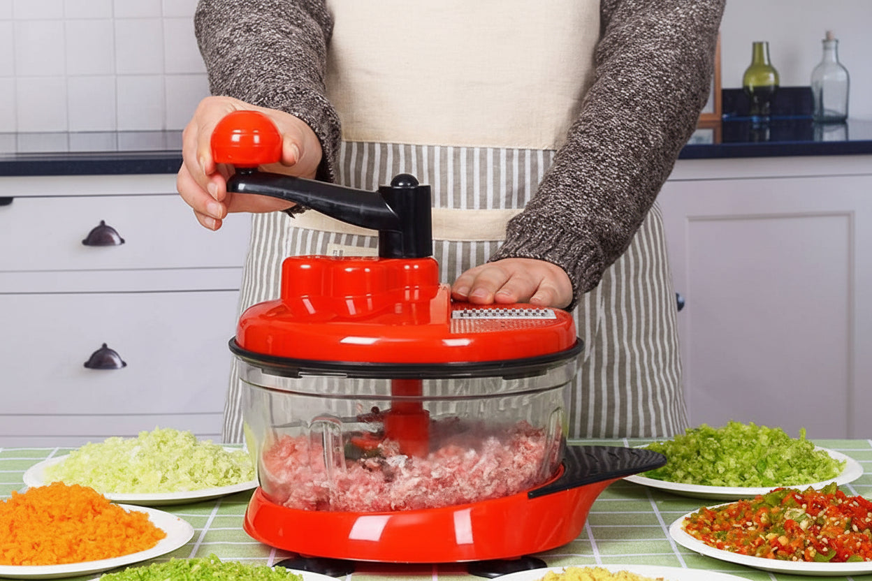Procesador manual de alimentos
