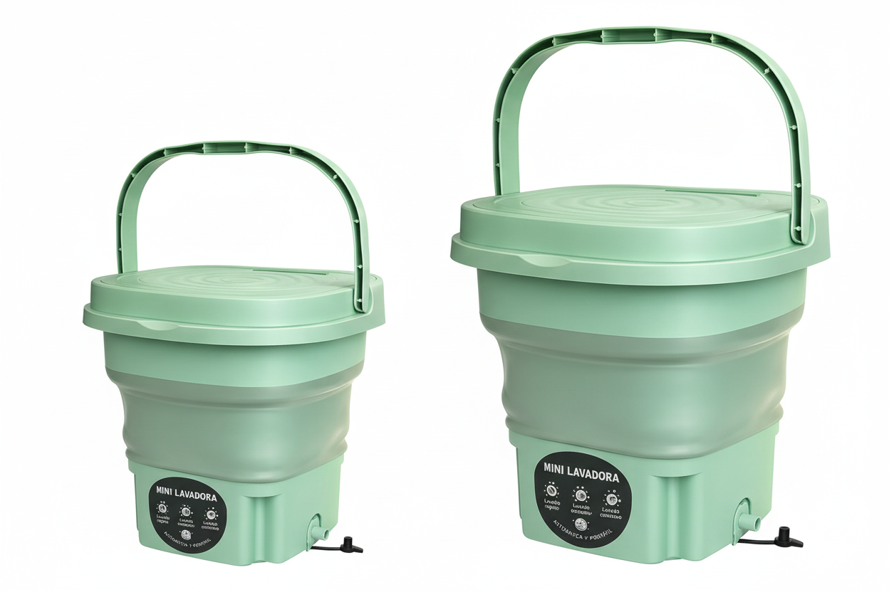 Mini lavarropas automatica
