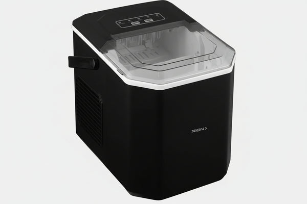Máquina de hielo Xion 800W 12 kg con panel LED — negro
