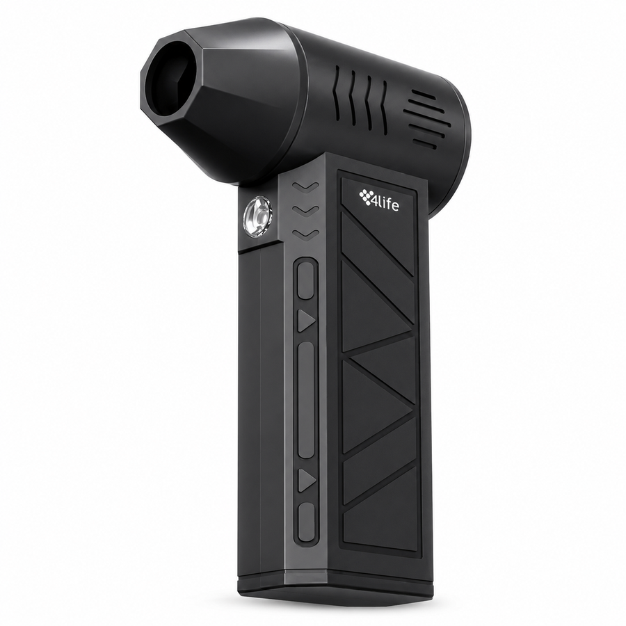 Mini Soplador de Aire Eléctrico 4life FL2390 Super Fan-110.000 RPM - Recargable - Negro