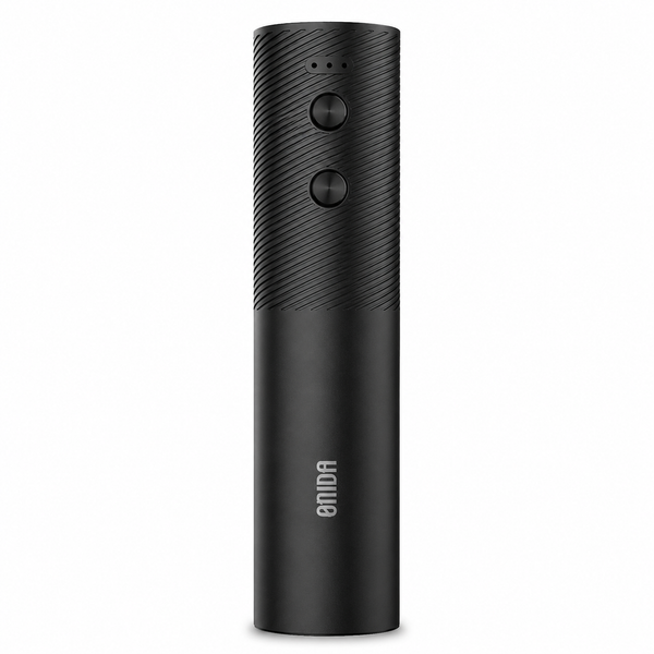 Abridor de Vino Eléctrico Onida ON027-25W-Recargable - Negro