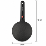 Maquina de Crepas Eléctrica Ackiliss ACL5209B-600W-220-240V- Negro
