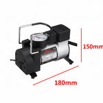 Mini compresor de aire portátil 12V — para autos y motos