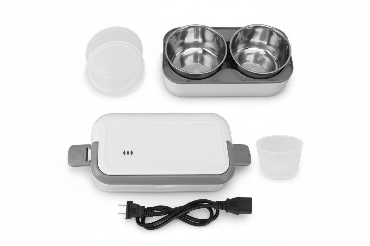 Marmita eléctrica 2 recipientes