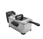 Freidora de aire MOX 3 litros acero inoxidable — plateada