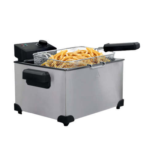 FREIDORA ELÉCTRICA MOX-6LT-PLATA
