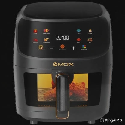 FREIDORA ELÉCTRICA MOX 7.1LT-GRIS
