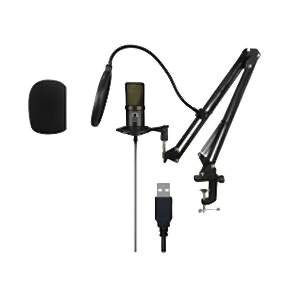 Micrófono Profesional con rbg para streaming/podcasting AMK35 Sate