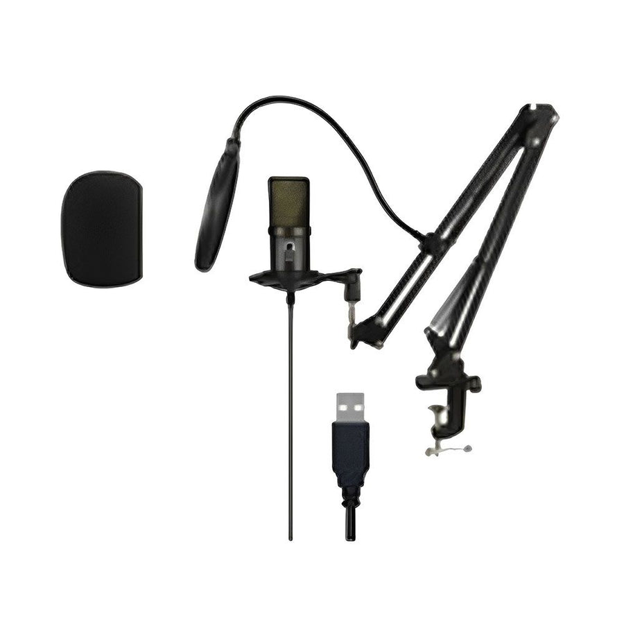 Micrófono Profesional con rbg para streaming/podcasting AMK35 Sate
