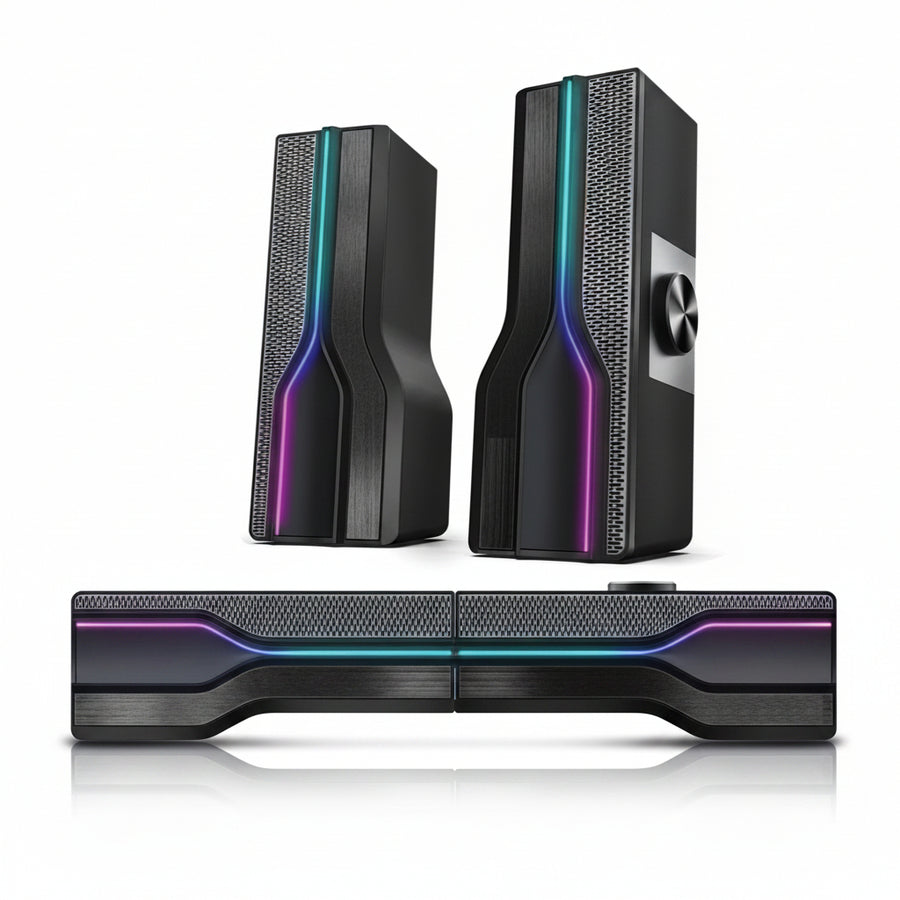 Speaker Gamer Rgb 2.0 Usb Sate