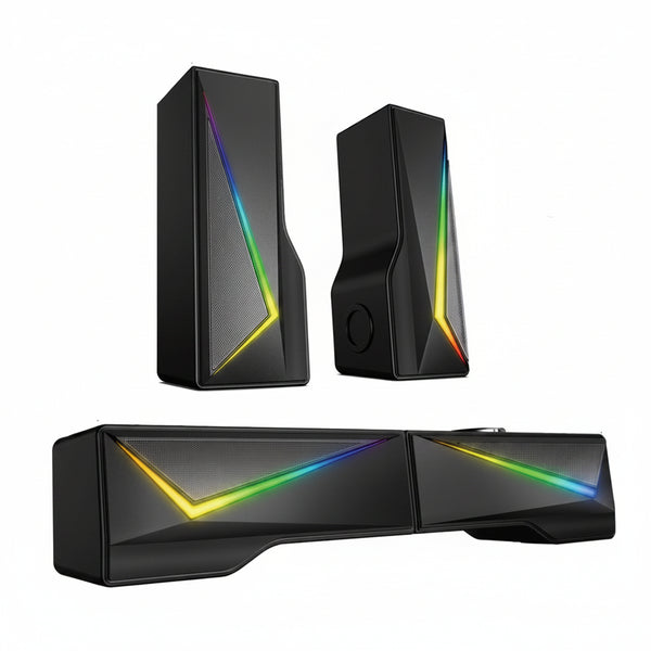 Speaker Gamer Rgb Sate 2.0