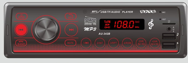 Toca Radio Sate AU342B 20W FM-USB-AUX-Bluetooth