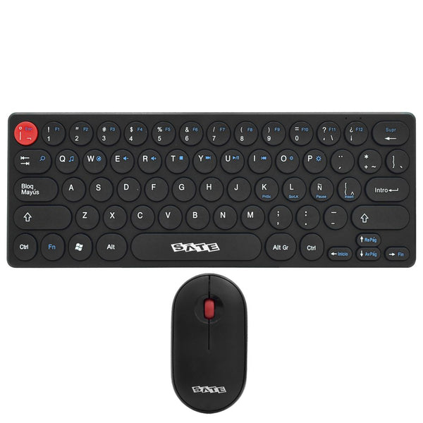 Teclado inalámbrico + Mouse Español Sate